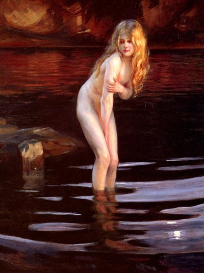 The Bather by Paul Emile Chabas